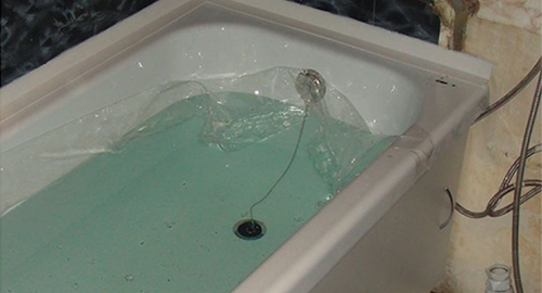 Установкой акрилового вкладыша | Ершов